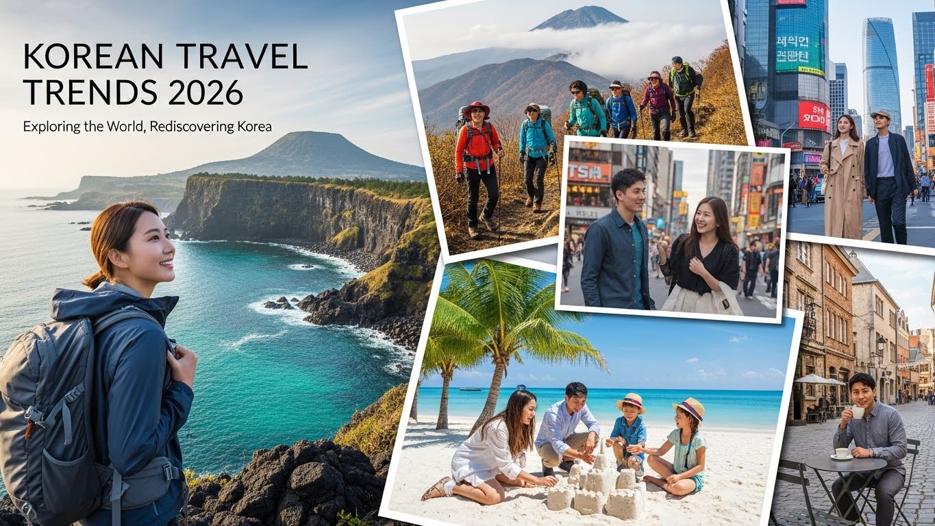 2026 한국인 여행 트렌드 국내 해외 인기 지역 전망